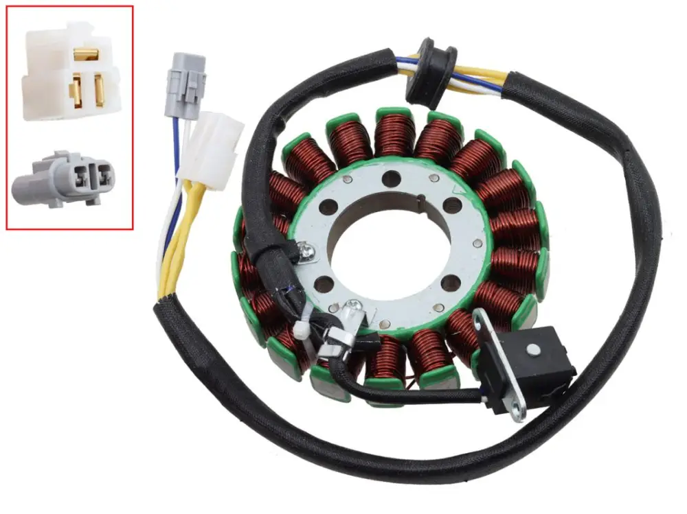 BRONCO stator (vinutí) alternátoru SUZUKI LT-R 450 / Z 06-09 (32101-45G10; 32101-45G00; 32101-45G11) Vysoce Kvalitní