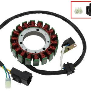 Autentický BRONCO stator alternátoru CF MOTO CFORCE 500 07-16, CFORCE 600 10-14, UFORCE 500 (karburátor) 08-10, UFORCE 600 11-15, ZFORCE 600 12-15 (0180-032000, 0180-032000-0001) (54X114,5X28mm) (AC-01498)
