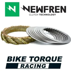 Super Cena NEWFREN spojkové kotouče závodní s podložkami YAMAHA DT 125R/RE 88-07; YFS 200 BLASTER 88-06 (EBS2313)