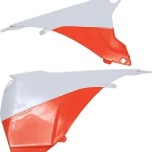 POLISPORT kryty vzduchového filtru KTM 125/500 EXC/EXCF 14-16 barva bílá/oranžová Rychlé Dodání