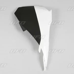 Expresní Doručení UFO kryty vzduchového filtru KTM SX 85 '13-17 (1 kus levý) barva OEM (bílá/černá)