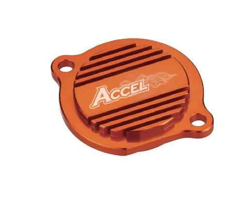 ACCEL víčko olejového filtru barva oranžová KTM Speciální Cena