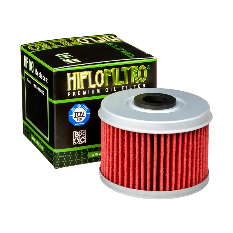 Novinka HIFLO olejový filtr HF 103 HONDA CFR 250 L-LA-H, CRF 250 RL/RLA-H RALLY, CB 300 F-J, CBR 300 R/RA-J, CBR300 R/RA-K
