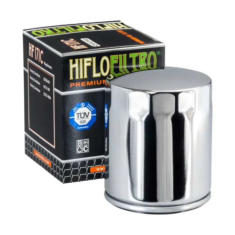 Přímo Od Výrobce HIFLO olejový filtr HF 171 HARLEY-DAVIDSON chromovaný (50)