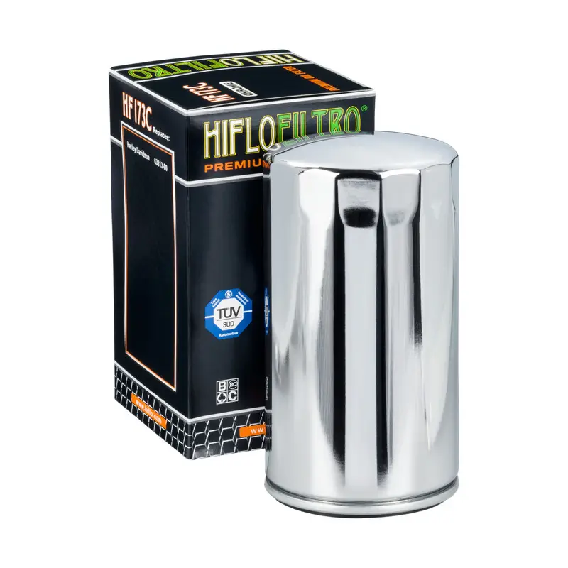 Nejlepší Cena HIFLO olejový filtr HF 173C HARLEY-DAVIDSON EVO chromovaný (20)