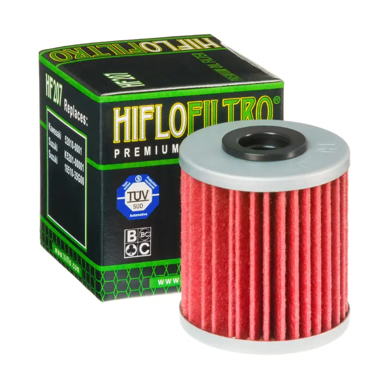 Tovární Cena HIFLO olejový filtr HF 207 KXF 250 04-24, RMZ 250/450 04-24 (50)