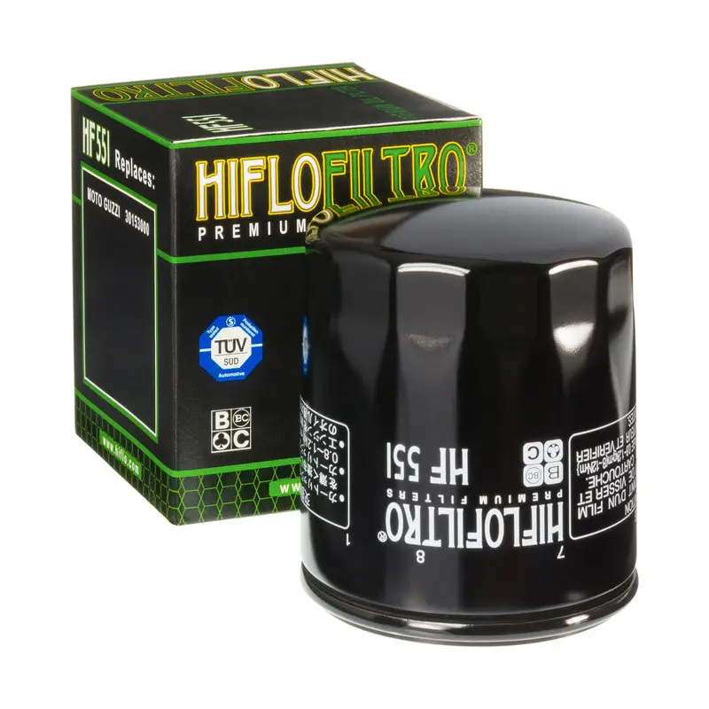 HIFLO olejový filtr HF 551 MOTO GUZZI (50) Horká Nabídka