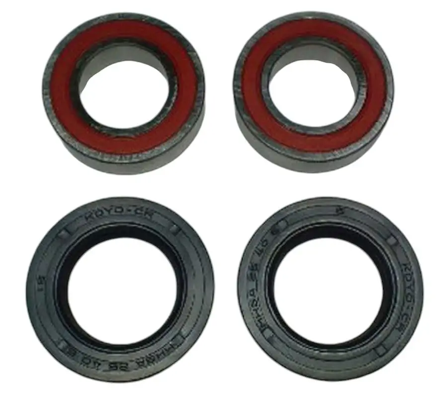 TOURMAX ložiska předního kola s těsněními YAMAHA YZ 250 98-16, YZ 250F 01-13, YZ 250X 16, YZ 400F 98-99, YZ 426F 00-02, WR 450F 10-12, YZ 450F 03-13 vyrobeno v Japonsku Nejprodávanější