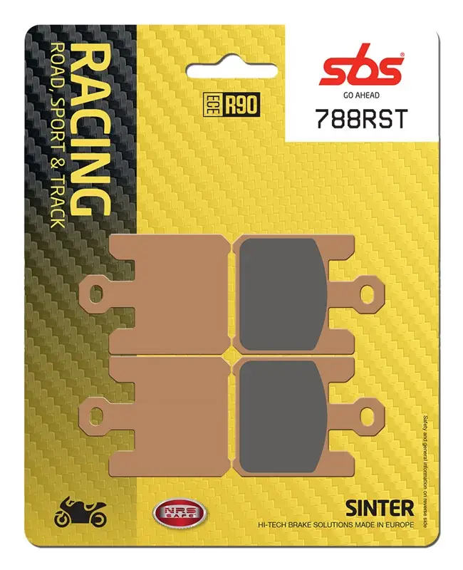 Must-Have SBS brzdové destičky KH369 TRACK AND SPORT sintrované barva zlatá (nahrazuje směs RS)