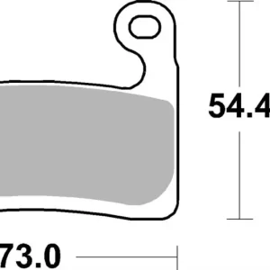 SBS brzdové destičky 960DC RACING DUAL CARBON barva zlatá BMW S 1000RR 19-21 Aktuální