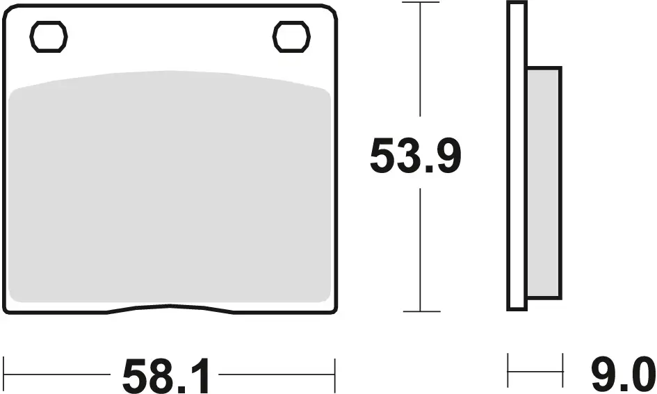 TRW ZF brzdové destičky KH36 organické KAWASAKI Z 1000 / Z1 77-81, ZG 1300 84-89, SUZUKI GS 550 79-82, GS 750 77-79, GSX 750 80-87 GS 1000 78-81, GSX1100 80-83, zadní Aktuální