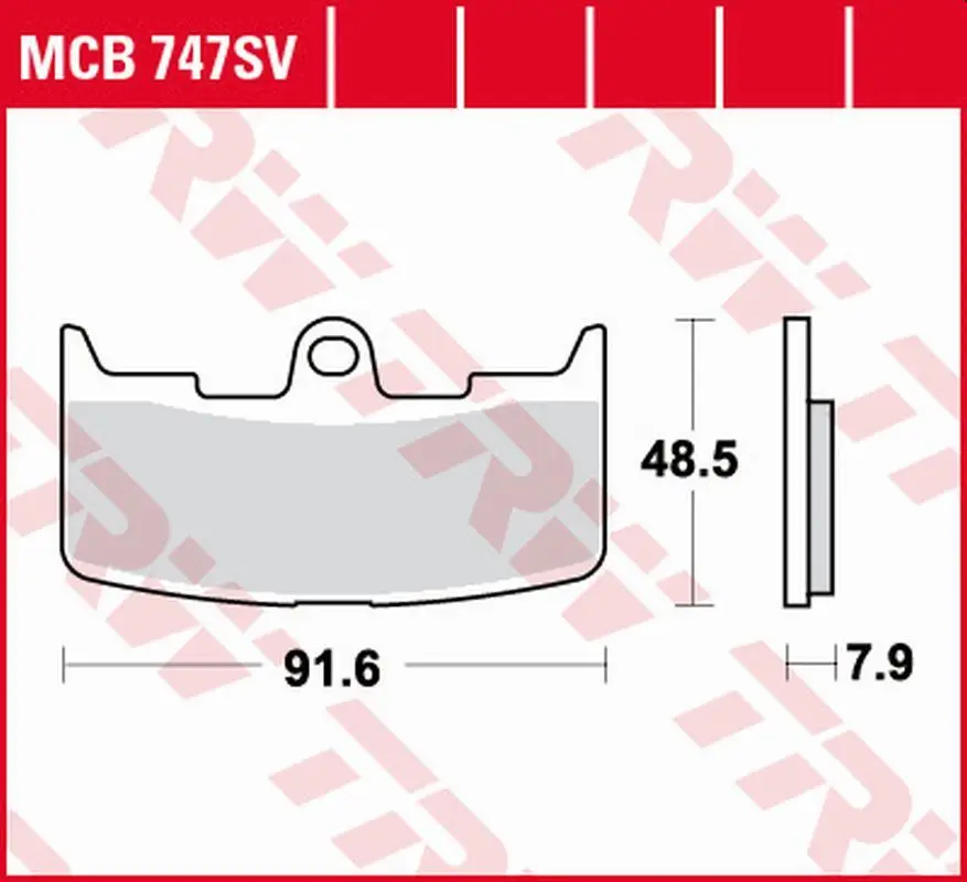 Cenová Bomba TRW ZF brzdové destičky KH345 sintrované STREET BUELL XB-9R FIREBOLT 02-07, XB-9S/SX LIGHTNING 03-10, XB-12S/R/X/TT FIREBOLT/LIGHTNING 04-08, XB-12X ULYSSES 06-10 přední