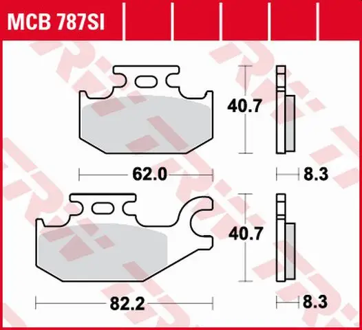 Expresní Doručení TRW ZF brzdové destičky KH413 sintrované OFFROAD SUZUKI LTA / LTF 400 08-, LTA 450 06-12, LTA 500 09-, LTA 700 05-07, LTA 750 08-, přední