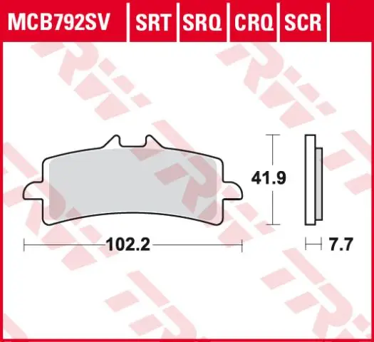 Akční Cena TRW ZF brzdové destičky KH447 karbonové závodní APRILIA RSV4 09-, DUCATI V4 PANIGALE 18-, PANIGALE 1299 15-, KAWASAKI H2 15-, ZX10R / RR 16-, KTM 990 SMR 10-13, 1190 RC8 08-15, 1290 SUPERDUKE 14-, SUZUKI GSXR 600 / 750 11-16, GSXR / GSXS 1000 1