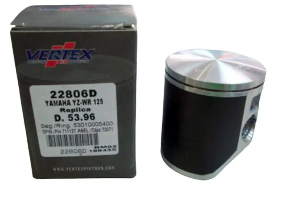 VERTEX píst YAMAHA YZ 125 (YZ125) 02-04 REPLICA (53,95mm) (kroužky 53010005400 X 1 kus) (22806C) Výhodná Nabídka