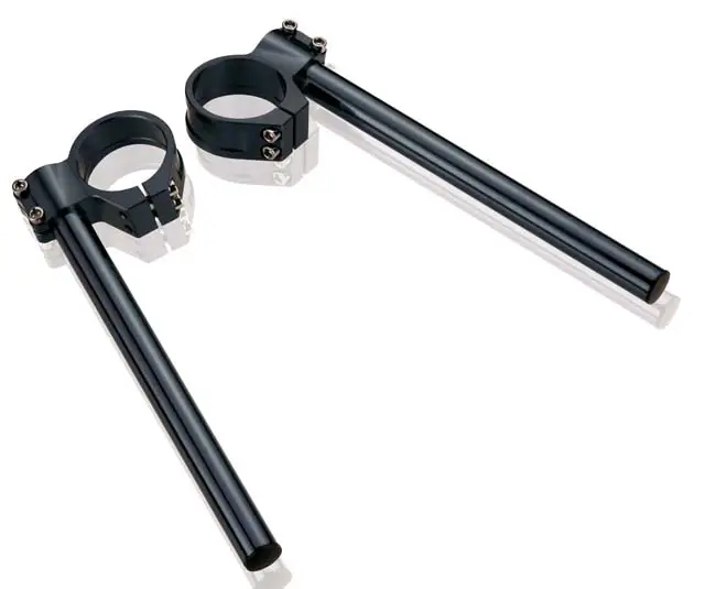 Nejlepší Volba ACCEL řidítka dvoudílná STREET CLIP-ON úchyt 52mm barva černá