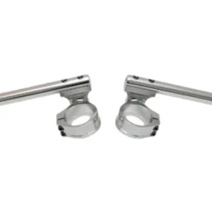ACCEL řidítka dvoudílná nastavitelná STREET CLIP-ON úchyt 54mm barva stříbrná Top Prodej