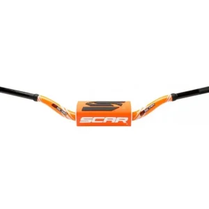 Objednat Nyní SCAR RACING řidítka 28,6mm model MCGRATH/SHORT barva černá/oranžová chránič barva černá/oranžová/bílá