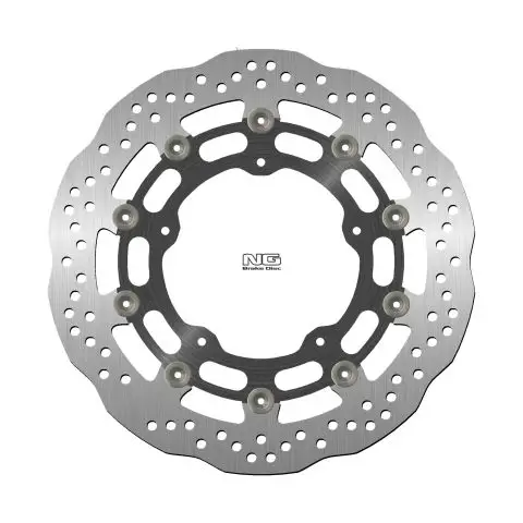 Top Prodej NG přední brzdový kotouč YAMAHA YZF R1 04-06 / 15-16, FZ1 06-13, R6 20-, V-MAX 09-16, MT-10 16-21 (320X132X5mm) (5X8,5mm) WAVE plovoucí (prostředek hliníkový)