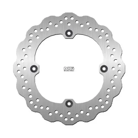 Vysoce Kvalitní NG brzdový kotouč zadní KAWASAKI KLV1000 04-07, SUZUKI DL 650 04-20, DL 1050 20, DL 1000 02-19 (260X141X5mm) (4X10.5 mm) WAVE