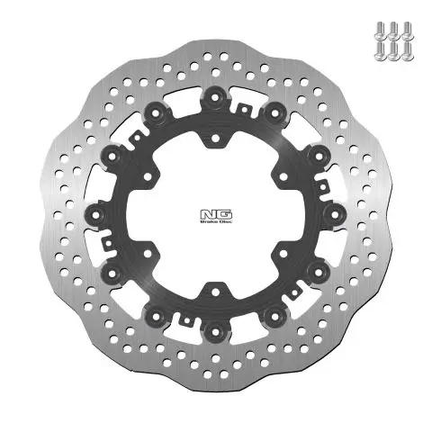Super Cena NG přední brzdový kotouč BMW K1100LT/RS 89-00, R1100GS/R 93-94, R1100R/RT/RS 92-01 (305X118X5mm) (6X9,0mm) WAVE plovoucí