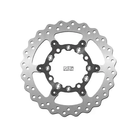 Výhodná Nabídka NG přední brzdový kotouč KAWASAKI KLX250/300 93-07, KX125/250 95-02, SUZUKI RMZ250 04-06 (270X100X3mm) WAVE plovoucí