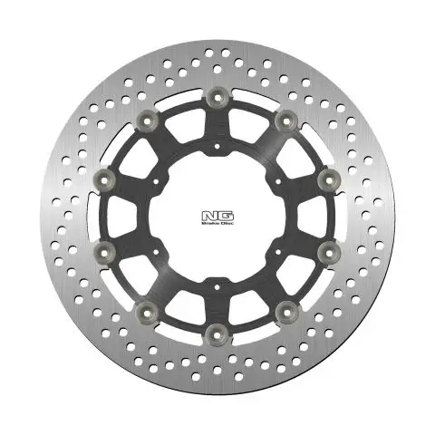 Výprodej NG přední brzdový kotouč BMW F 650/700/800 GS 93-19, APRILIA PEGASO 650 86-08 (300X105X5mm) (6X6,5) plovoucí (prostředek hliníkový)