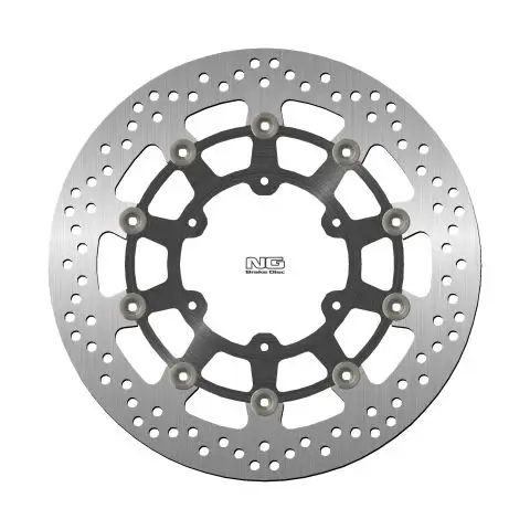 Víkendová Akce NG přední brzdový kotouč SUZUKI GSXR 600/750 08-18, GSXR 1000 09-16, GSX 750Z 08-14 (310X102X5mm) (6X8,5mm) plovoucí (prostředek hliníkový)
