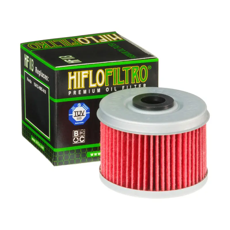 HIFLO olejový filtr HF 113 HONDA TRX 250/300/350/400/450/500 (50) Nejprodávanější