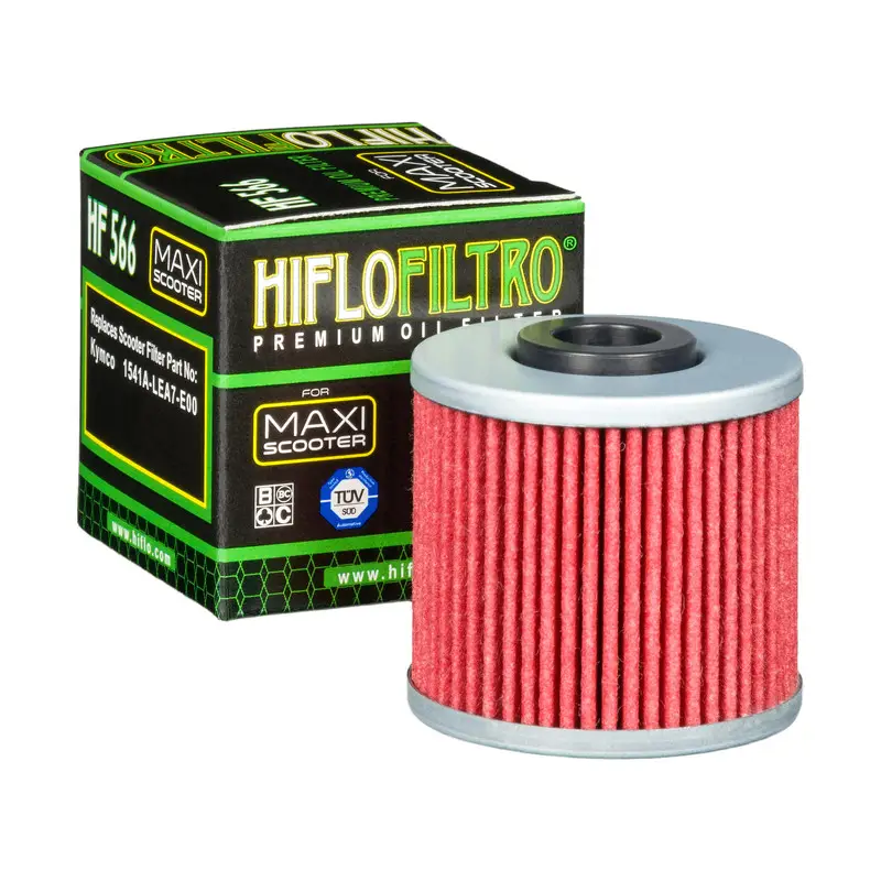 Rychlé Dodání HIFLO olejový filtr HF 566 KYMCO 125/150/200/300 skútry (50)