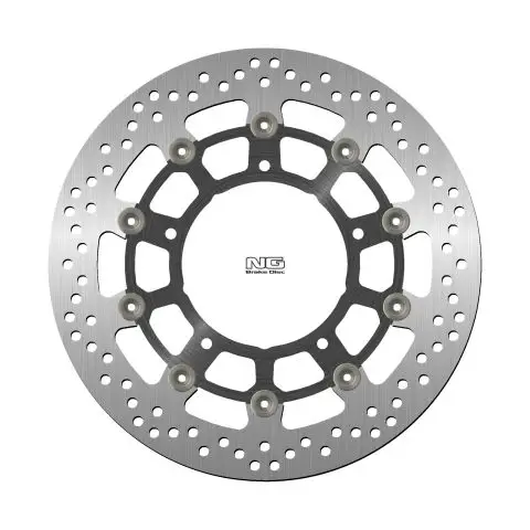 Finální Výprodej NG přední brzdový kotouč SUZUKI B-KING 07-13, GSF650/1250 07-16, GSXF650/1250 10-18, GSXR1300 08-18,(310X121X5mm) (5X10,5mm) plovoucí (prostředek hliníkový)
