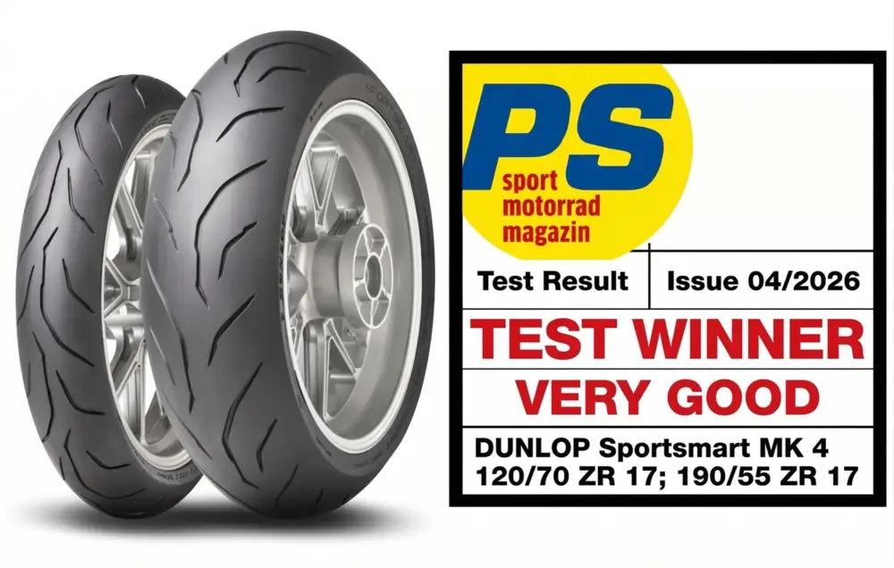 Tovární Cena DUNLOP 160/60ZR17 (69W) TL SPORTSMART MK4 ZADNÍ DOT 2025